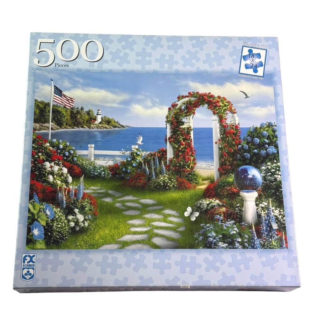 FX Schmid Silent Wings Of Freedom Giana Large Format 500 Pcs Puzzle Complete